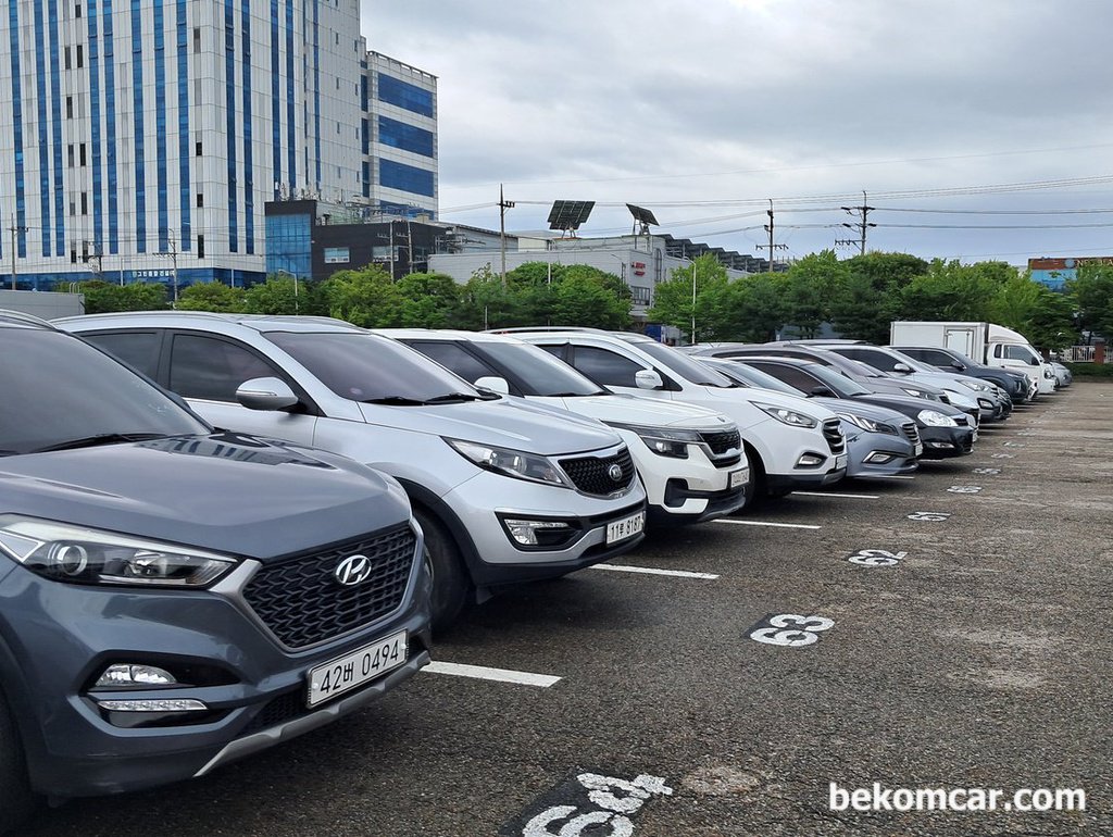 시화 현대글로비스 중고자동차 경매장 방문기록이다|بيكومكار  (bekomcar)