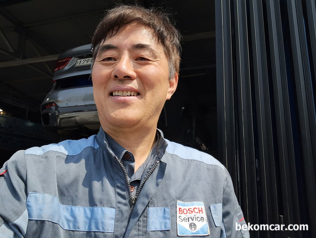 출장진단 과정중 추억으로 남기는 사진|بيكومكار  (bekomcar)
