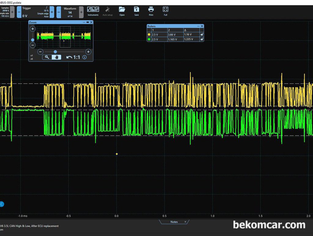 포드 익스플로러 중고 ECM 교체후 CAN BUS 통신점검|بيكومكار  (bekomcar)