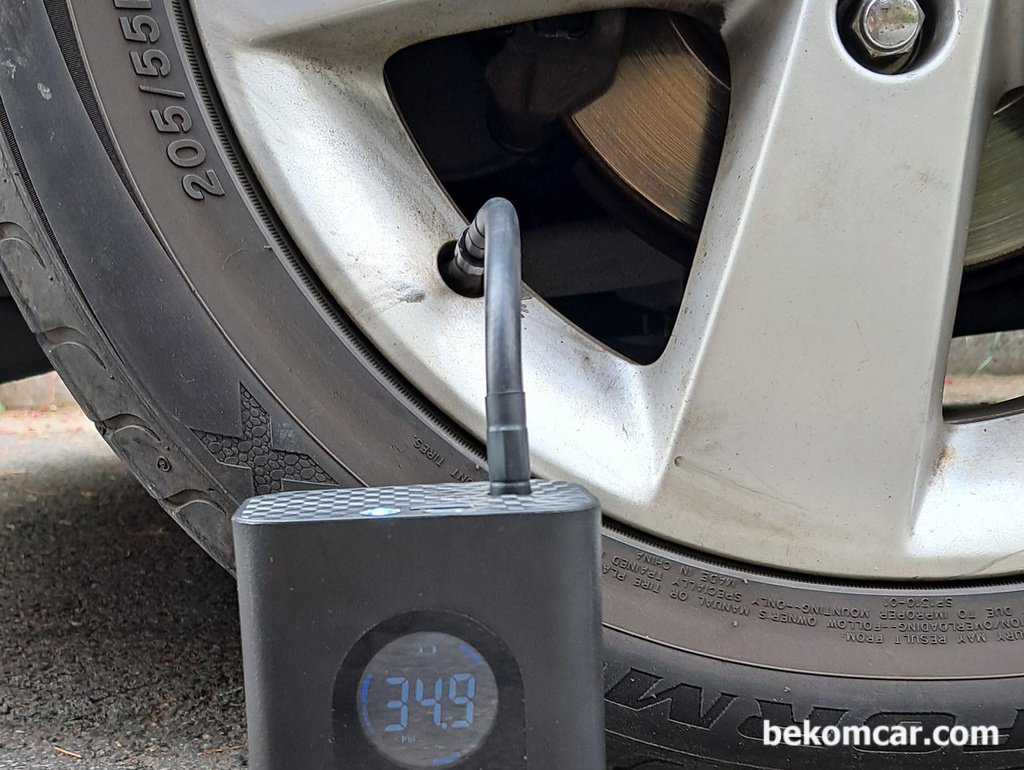 휴대용 타이어 공기주입기, 긴급시에 좋다|bekomcar.com
