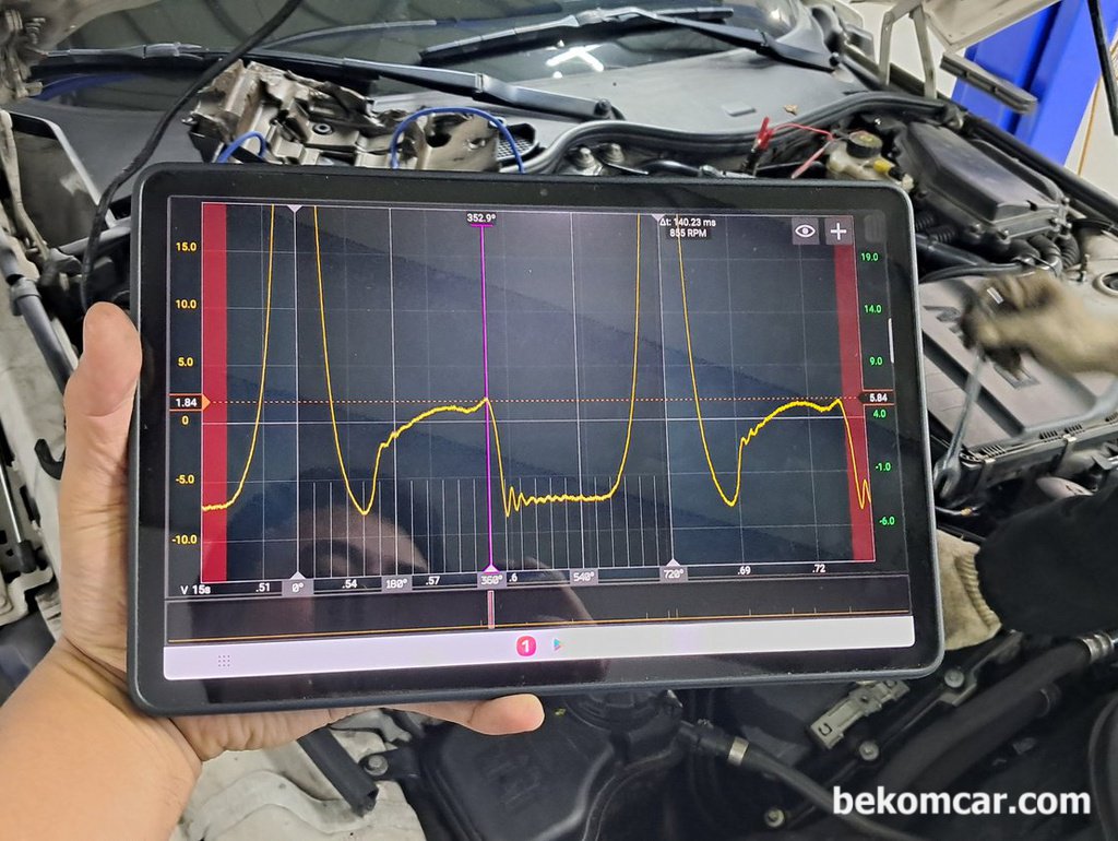 2012 BMW Z4 N54 실화 및 냉간시 부조 기초진단 기록|베콤카 차량정밀진단