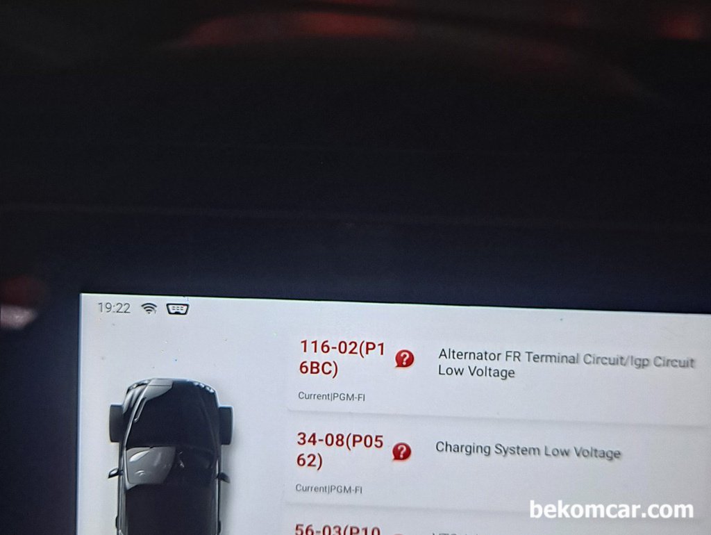 혼다 CRV 2세대 진단기 고장코드 P1009 등|ベコムカー (bekomcar)