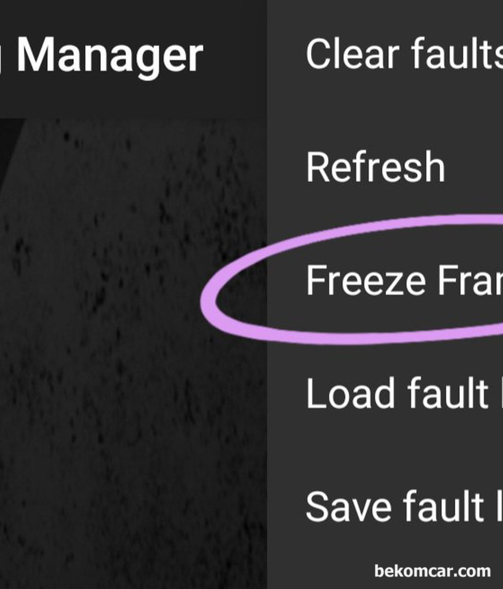 자동차진단시 블랙박스 나 CCTV 역할을 하는 Freeze frame data (FFD) 는 무엇이고 왜 중요한가요?|베콤카 중고차구매진단