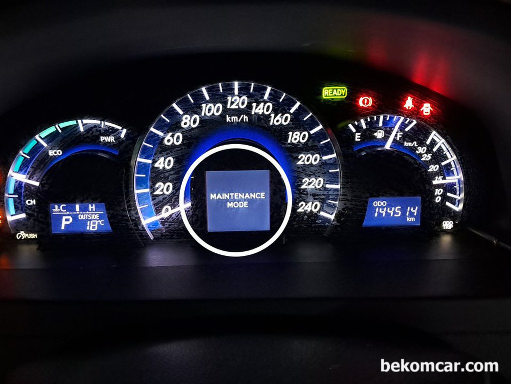 하이브리드 차량 진단시 참고사항, 엔진모드 시동걸기|bekomcar.com