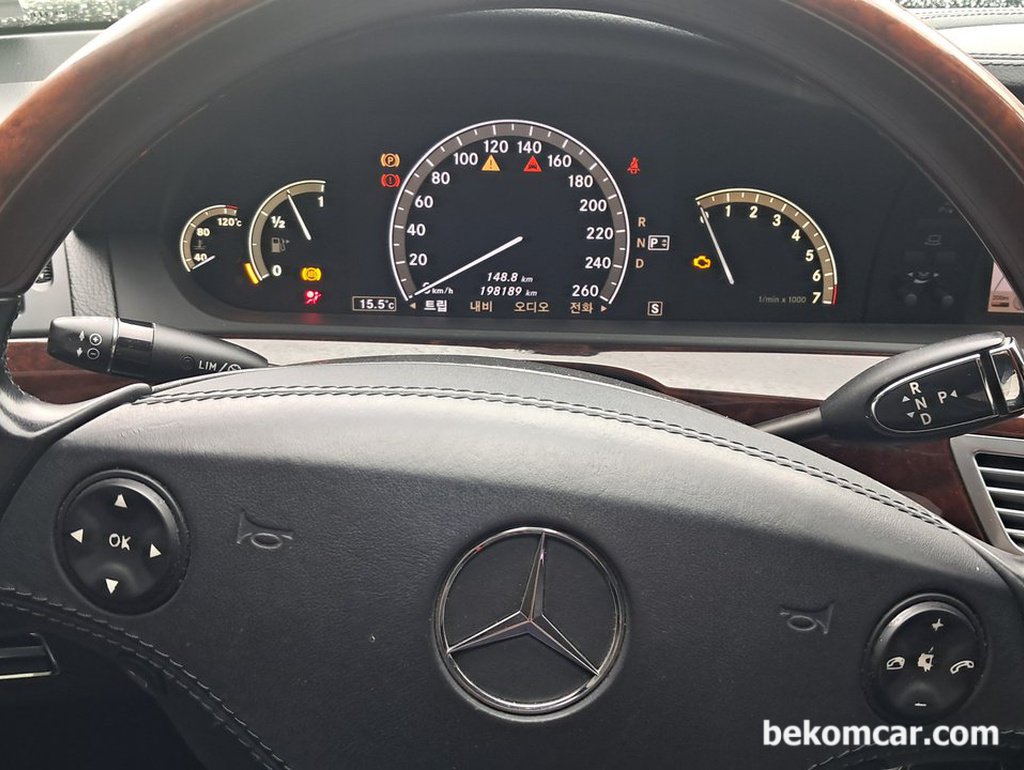벤츠 S550 2008년 V8 간헐적시동 불량 연료펌프 파형 정밀진단|بيكومكار  (bekomcar)