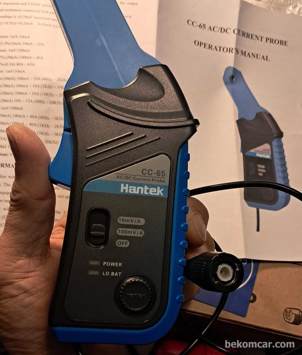 Oscilloscope CC65 AC/DC Current Clamp Probe|베콤카 차량정밀진단