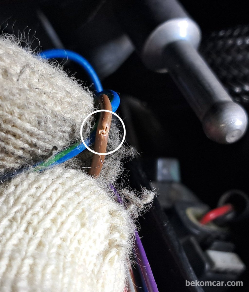자동차정비시 ECU 포함 회로테스팅시 하네스 손상없게 해야|bekomcar.com