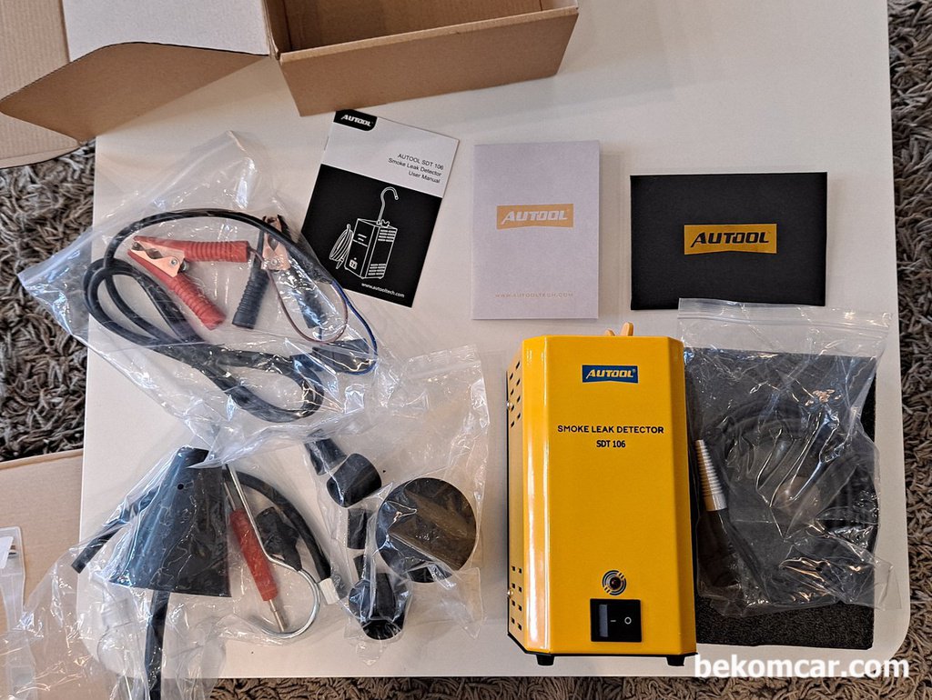 AUTOOL SDT 106, 도둑공기 누설테스터기|bekomcar.com