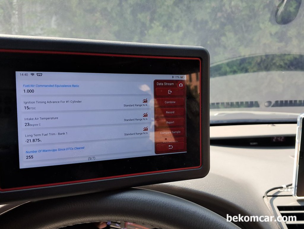 프리즈프레임 데이터, 고장코드 해결에 단서제공|بيكومكار (bekomcar)