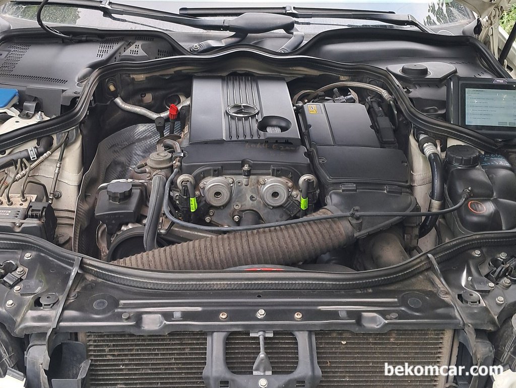 혼합물 부분부하범위 농후, 벤츠 E200K 201C-01 P0172 진단.정비사례|bekomcar.com