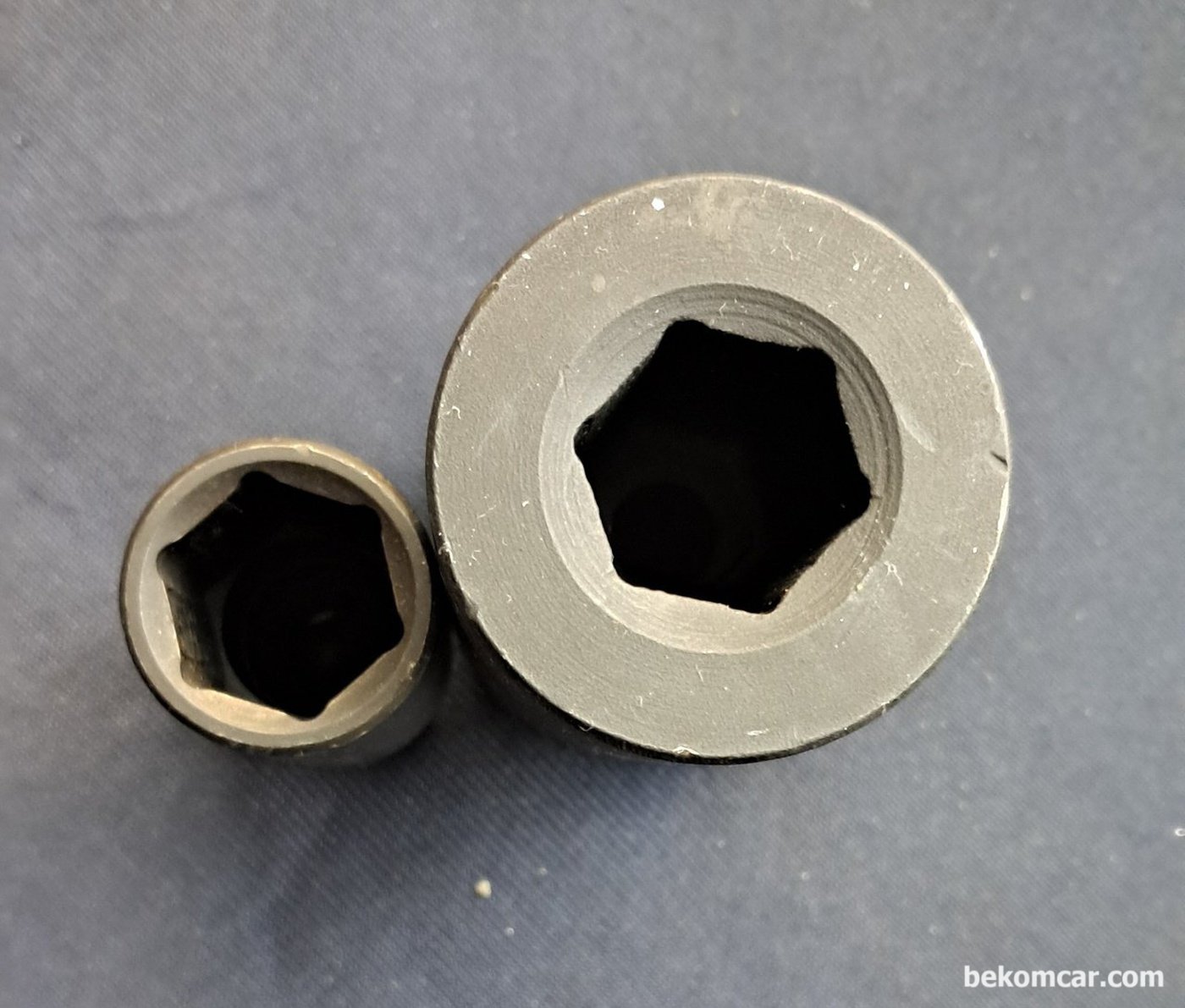 3/8인치 19mm 와 비교사진|ベコムカー (bekomcar)