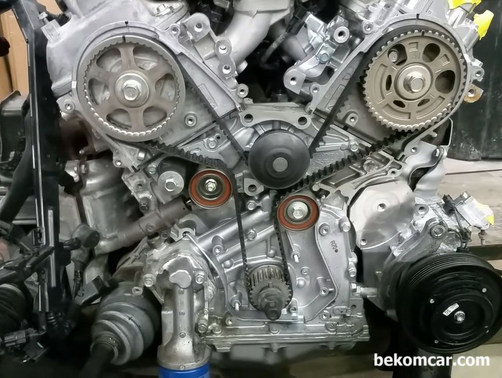 혼다 Acura J3 V6 엔진 타이밍벨트 작업시 참고사진|bekomcar.com
