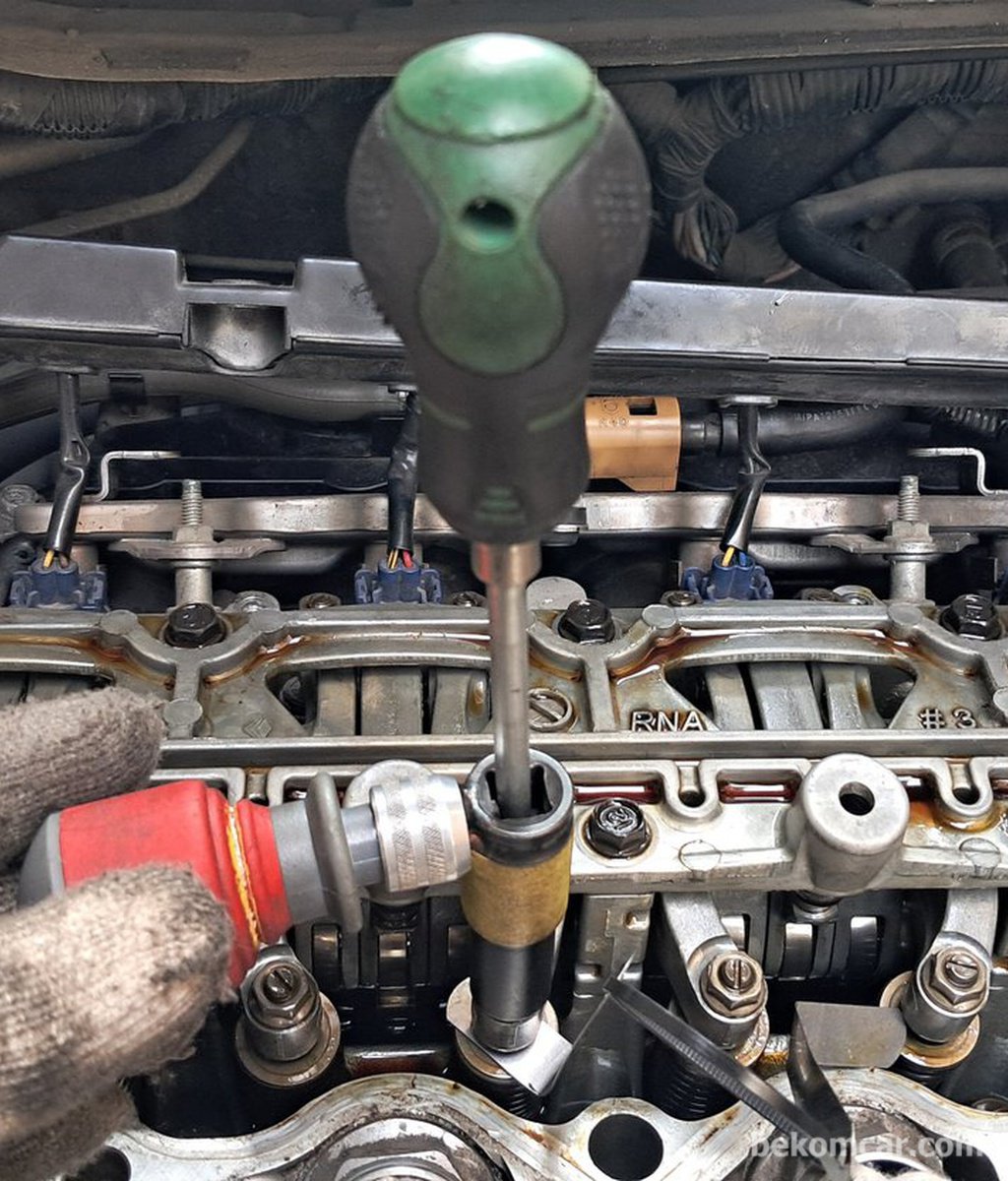 정비전에 과학적 진단 과 정비후 결과 확인이 가능할까? 혼다 밸브간극진단 정비사례|bekomcar.com