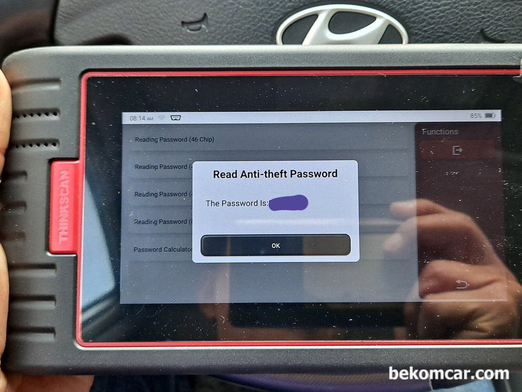 이모빌키등록시 도난방지 암호코드 (핀코드)가 필요하기도 한다|bekomcar.com