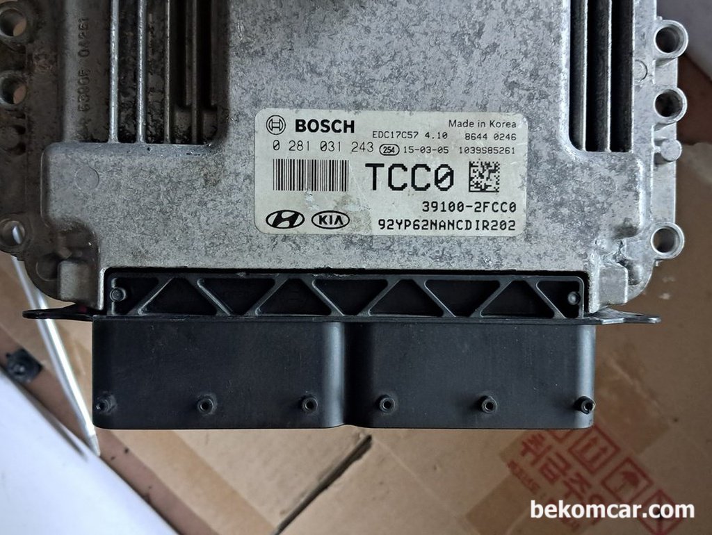 보쉬 ECM 0 281 031 243, 현대 기아 ECM 터미널 번호등 참고자료|bekomcar.com