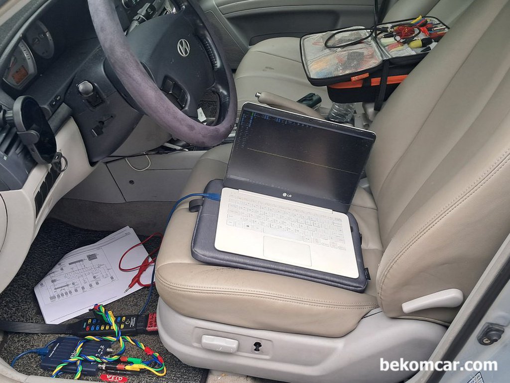 2005년 현대자동차 NF쏘나타 2.0 DOHC CAN High & CAN Low OBD2 정보|bekomcar.com