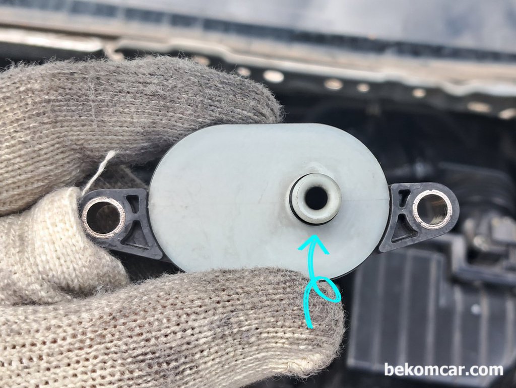 퍼지컨트롤밸브 장착시, 실리콘페이스트등 사용|bekomcar.com