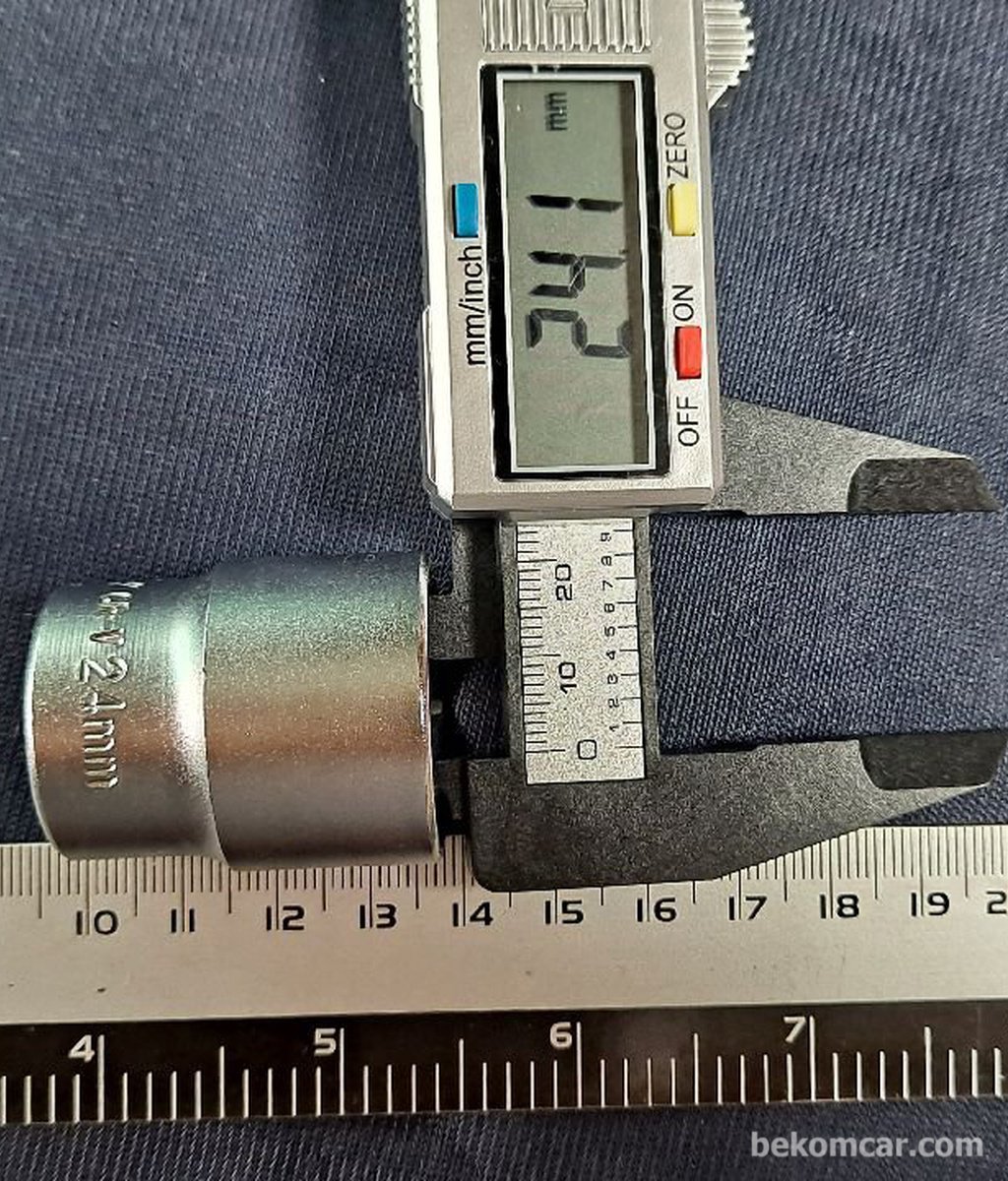 24mm 6각 소켓, 1/2"|베콤카 차량정밀진단