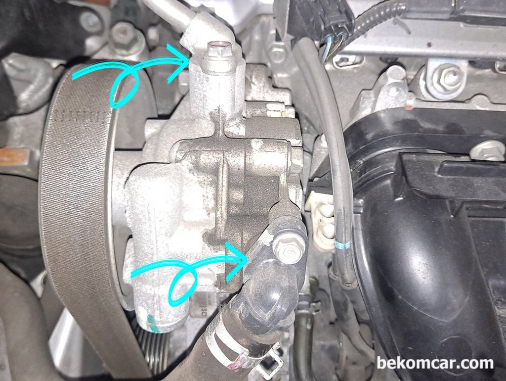 파워펌프 오링도 교환해주면 좋을듯하다|贝科姆汽车 (bekomcar)