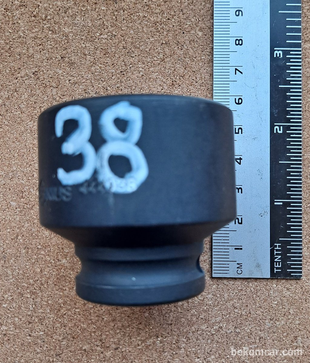 6각 38mm 임팩용 소켓|bekomcar.com