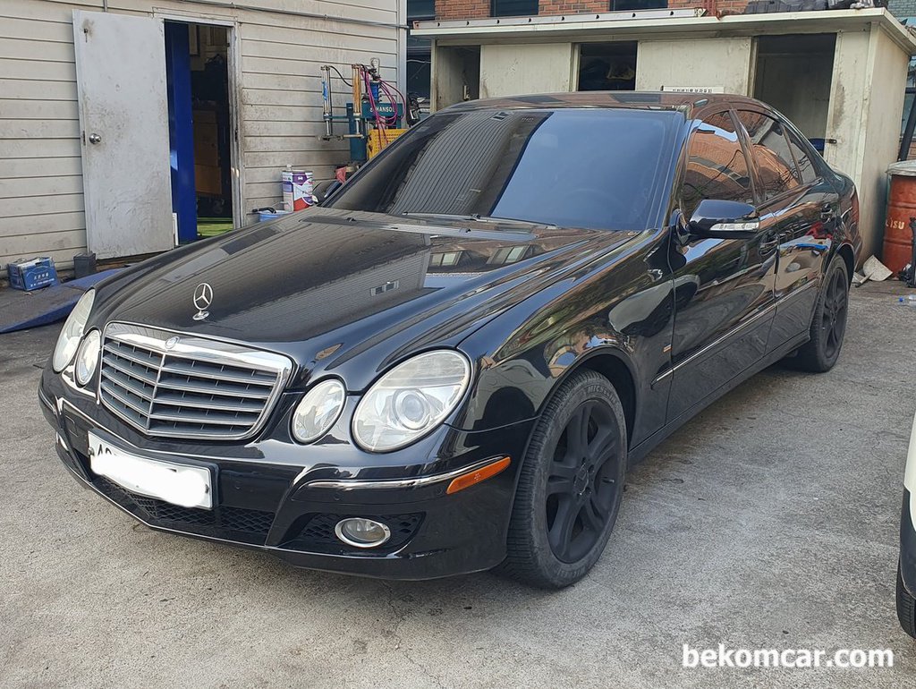 벤츠 E200K  주행중 시동꺼짐 진단, 진단결과 연료펌프 고장 확인|ベコムカー (bekomcar)