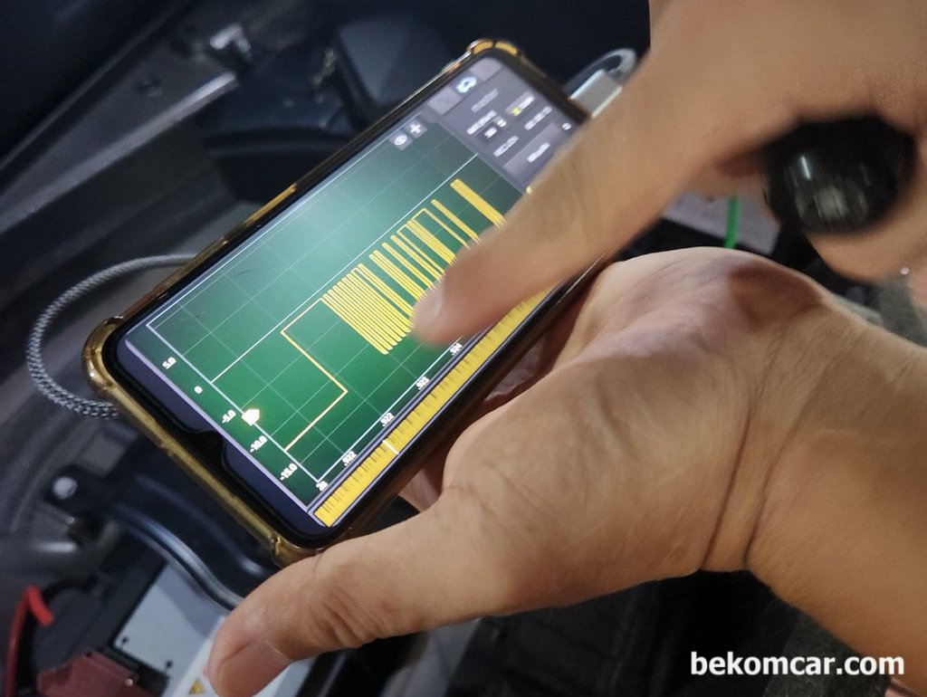 2012년 아우디 A7 3.0L TFSI LIN BUS 통신파형 분석 및 기본스캐닝|بيكومكار  (bekomcar)