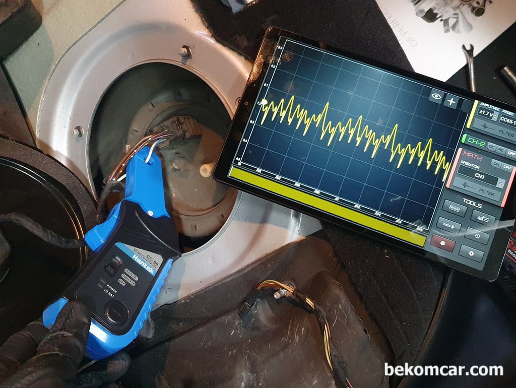 HS512Max 사용법, 파형저장 수동으로 시작하기 (BMW E60 M54 사례)|베콤카 차량정밀진단