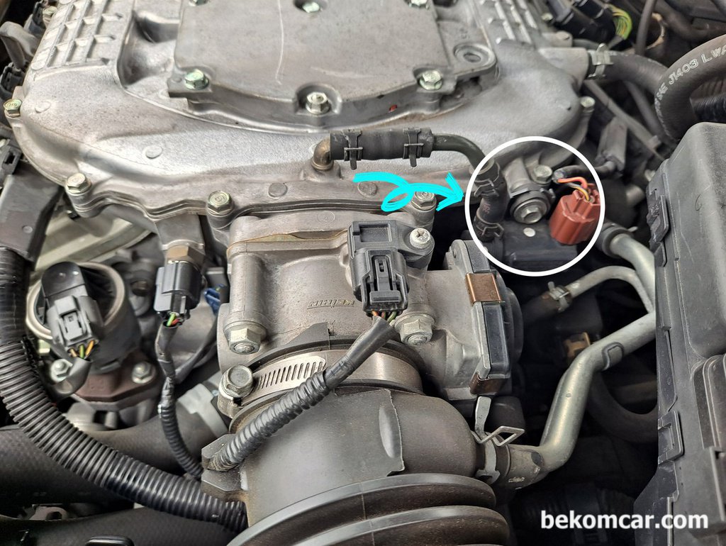 혼다 레전드 J3시리즈 엔진 퍼지콘드롤벨브 위치|贝科姆汽车 (bekomcar)