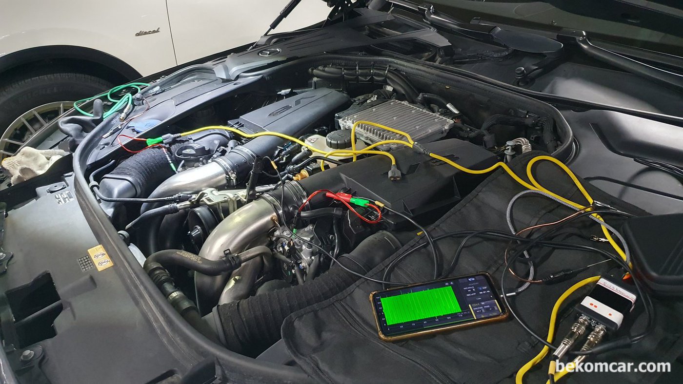 W222 S550 엔진진단|贝科姆汽车 (bekomcar)