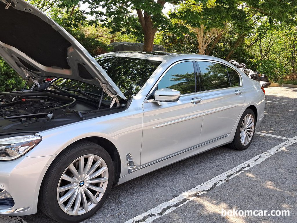 2016 BMW G12 740Li 전체적인 전장장치 베콤카 건강검진 기록|بيكومكار  (bekomcar)