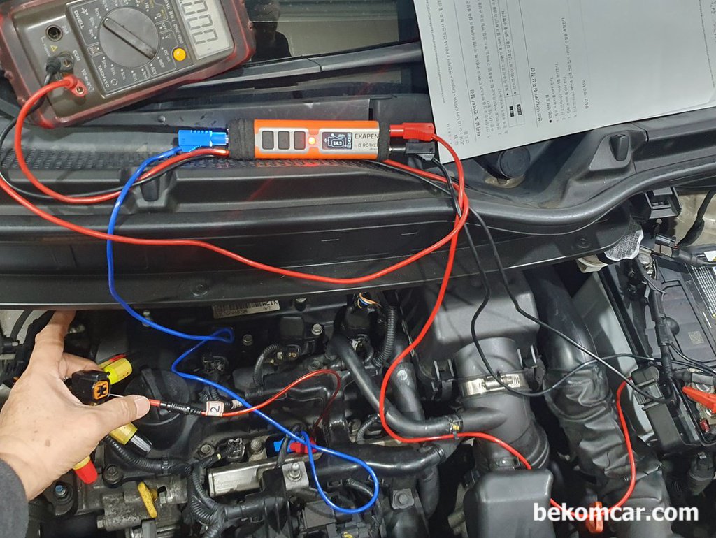 기아자동차 레이 산소센서 P0134 진단 기록|贝科姆汽车 (bekomcar)