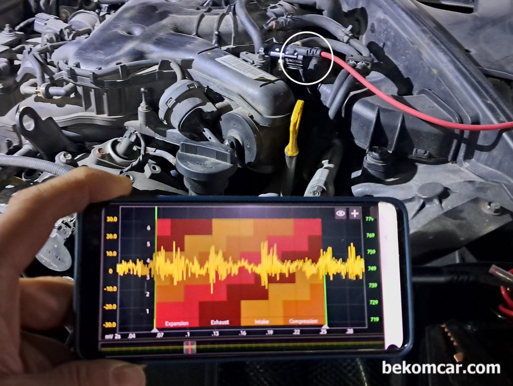 2019년 현대 G80 DH 3.3L GDI 공연비희박 P0171 진단기록|베콤카 차량정밀진단