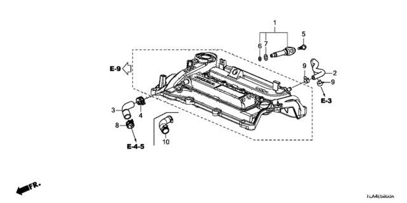 #1. 17130-59B-003. Valve Assy., PCV (PCV VALVE)|ベコムカー (bekomcar)