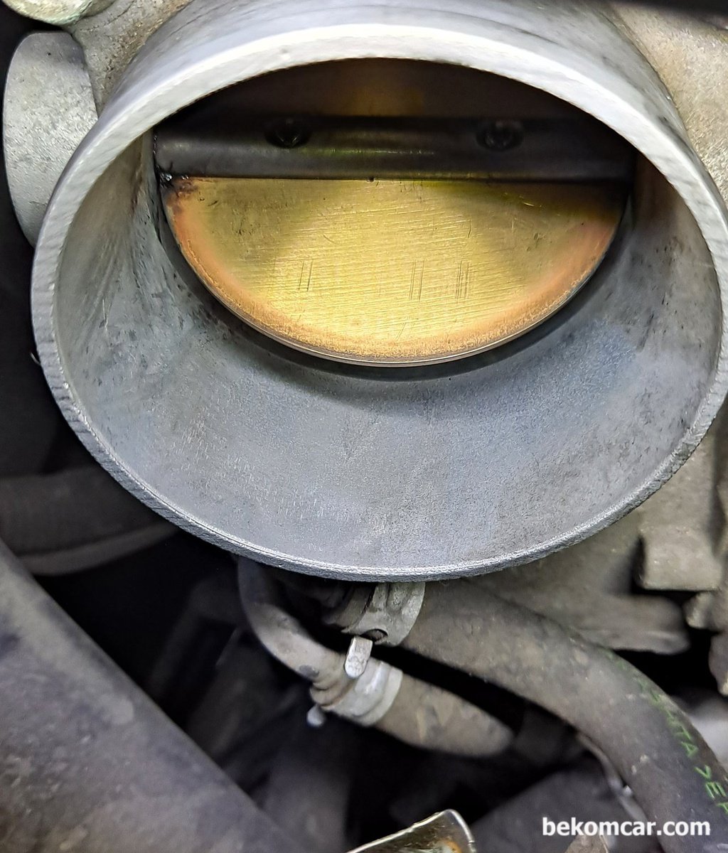진단기에 DTC 'P1683, Throttle Valve Default Position Spring Performance Problem' 라고 뜨는데 쓰로틀바디 교체해야 하나요?|bekomcar.com