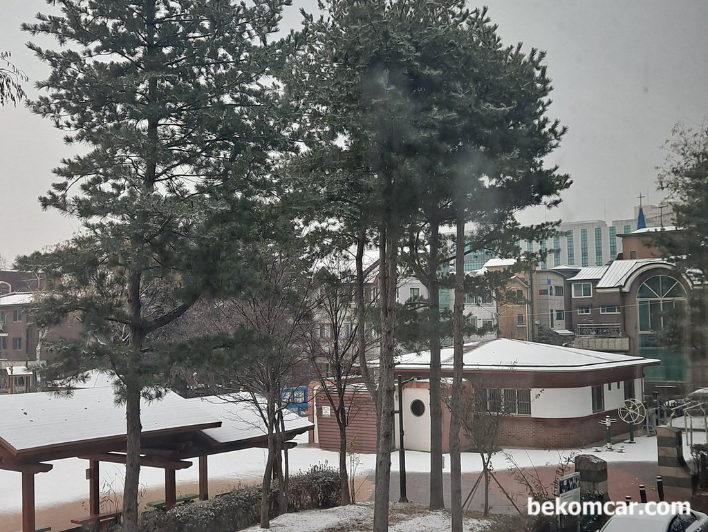 2022년 일산의 첫 눈이 아침을 반긴다|贝科姆汽车 (bekomcar)