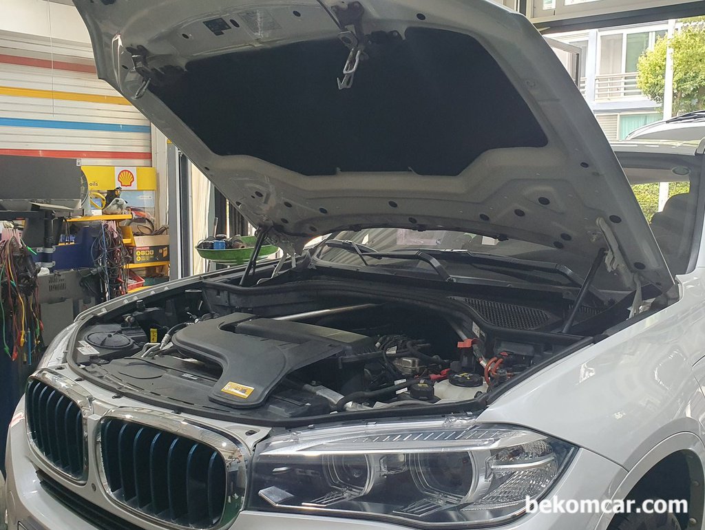BMW X5 F15 N20 40E 2018, 고전압 절연저항 고장 운행제한 상태진단|ベコムカー (bekomcar)
