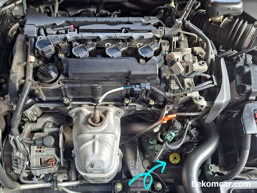 혼다 어코드9세대 CVT미션오일 주입구 위치|贝科姆汽车 (bekomcar)
