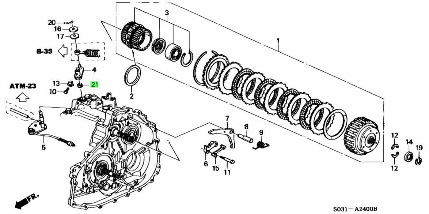 #21. 91209-612-003, Oil Seal (12X22X7) (Arai), Shift Shaft Seal. (Replaces
91209-612-000, 91209-612-005)|베콤카 차량정밀진단