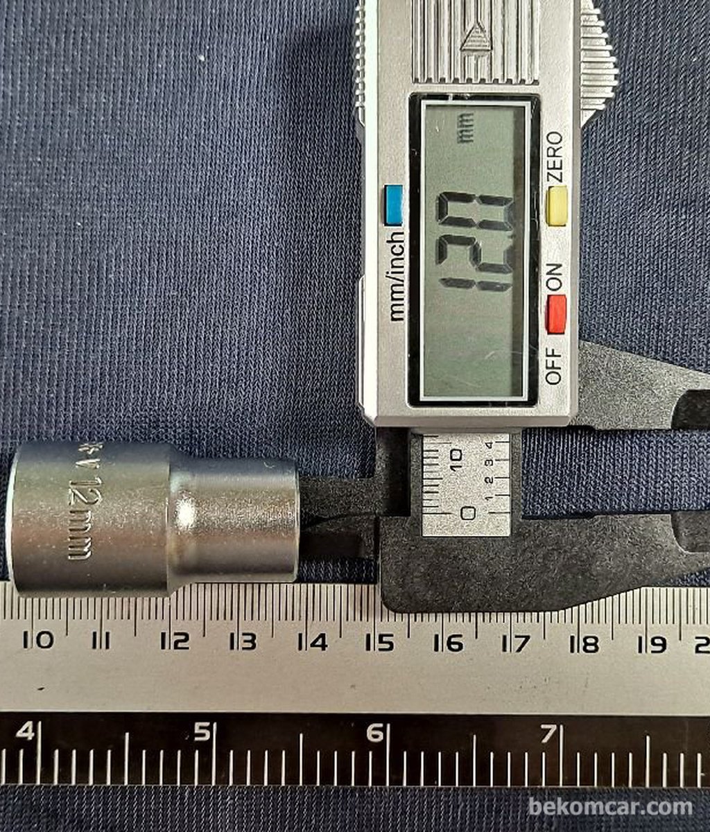 12mm 6각 소켓, 1/2"|베콤카 차량정밀진단