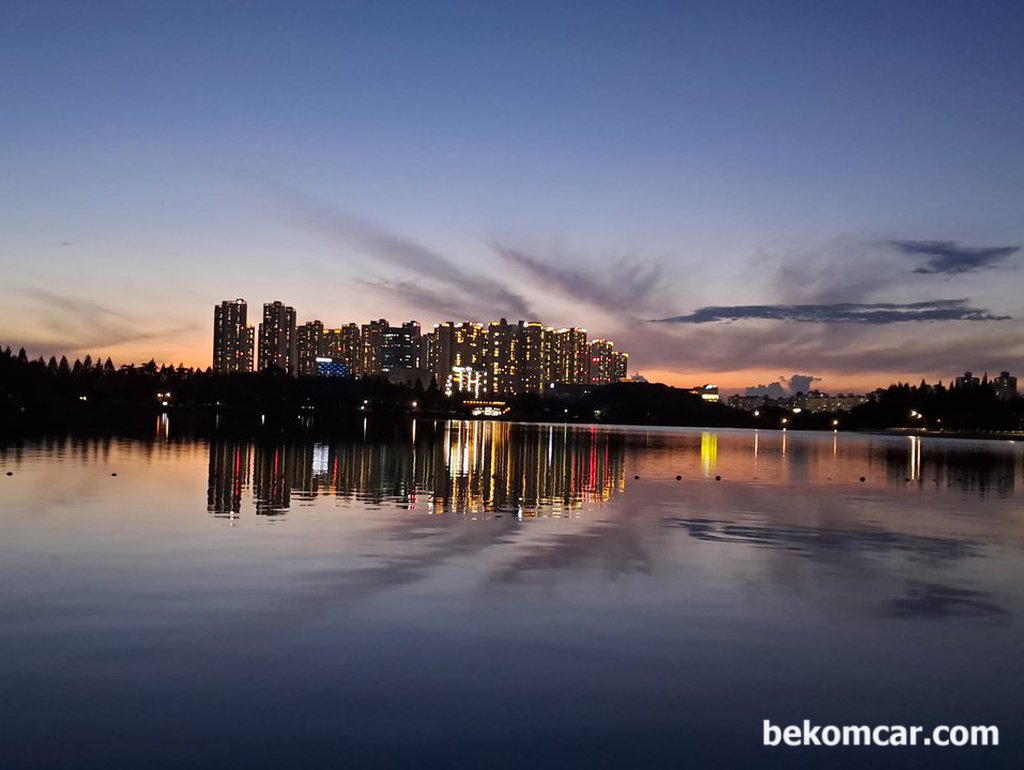 일산 호수공원 조깅후 사진으로 기억을 남긴다|bekomcar.com