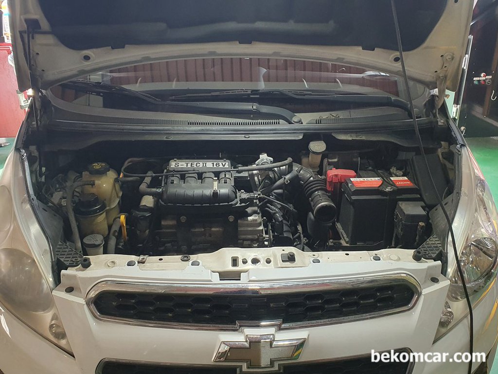 GM대우 2012년 스파크 냉간시 부조 기본진단, 배기 및 점화파형|ベコムカー (bekomcar)