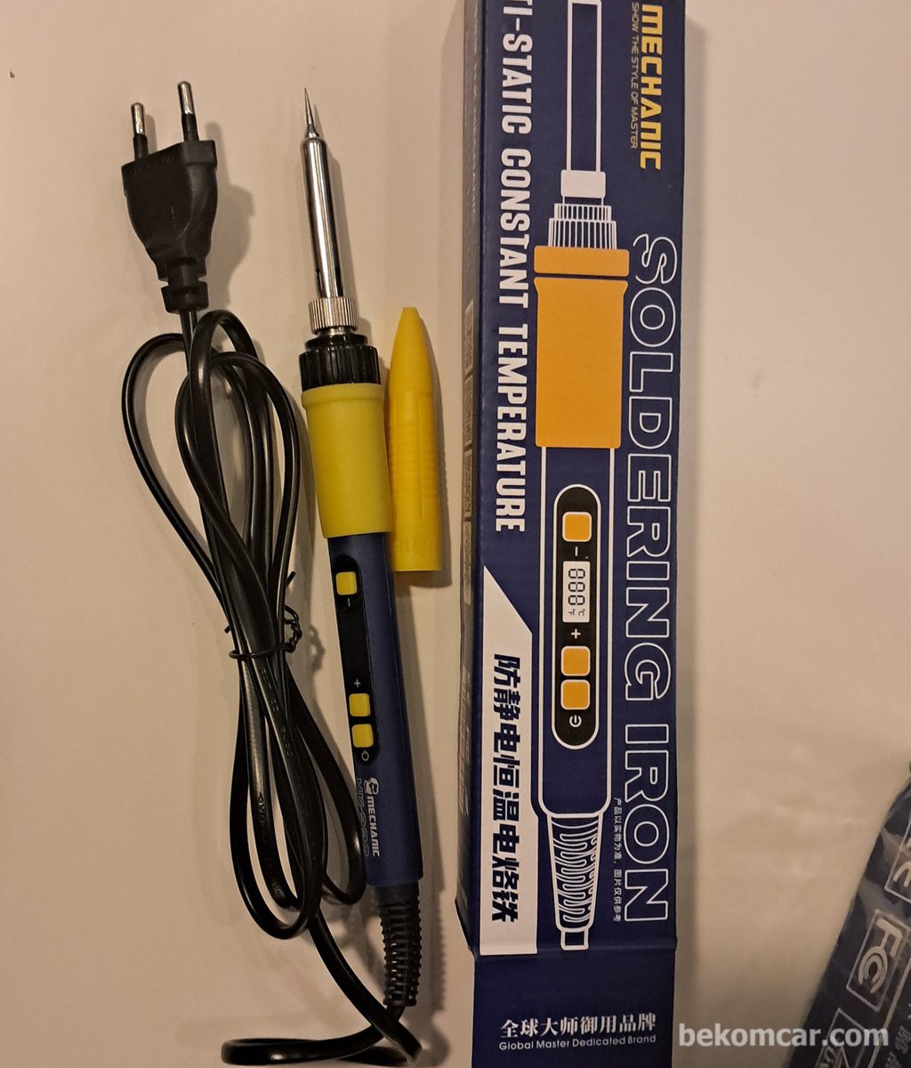 메카닉 솔더링 아이언 HK-990 90W 180-500°C 지|بيكومكار  (bekomcar)