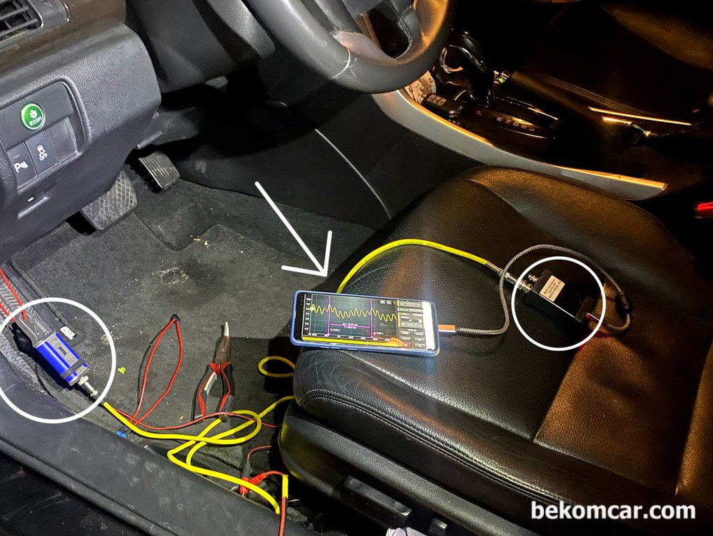 2015년 혼다 어코드 9세대 간헐적 시동지연, 연료펌프 진단기록|贝科姆汽车 (bekomcar)