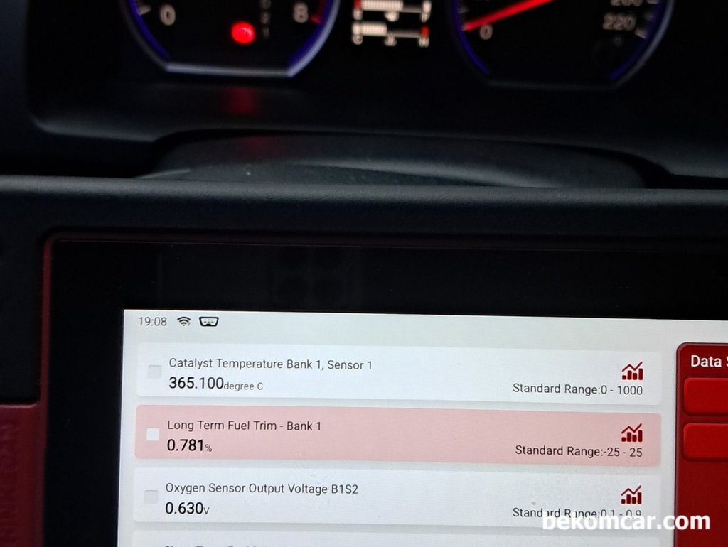 혼다 CRV3세대 베콤카 정비후 연료보정값 3.0%이내|ベコムカー (bekomcar)