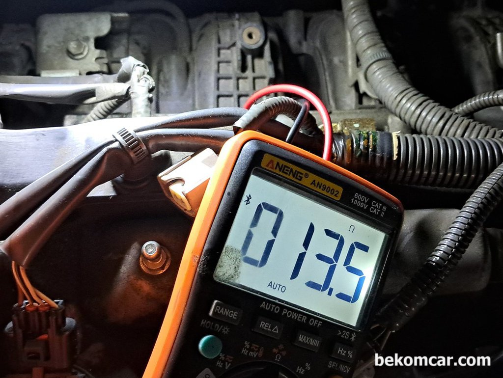 토요타 렉서스 2AR-FE 엔진 실화진단, 인젝터 진단 -저항측정|bekomcar.com