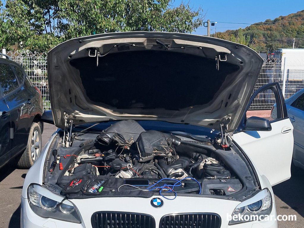 BMW 550i Xdrive V8 N63 중고차 구입후 시동꺼짐 및 부조 진단기록|베콤카 차량정밀진단
