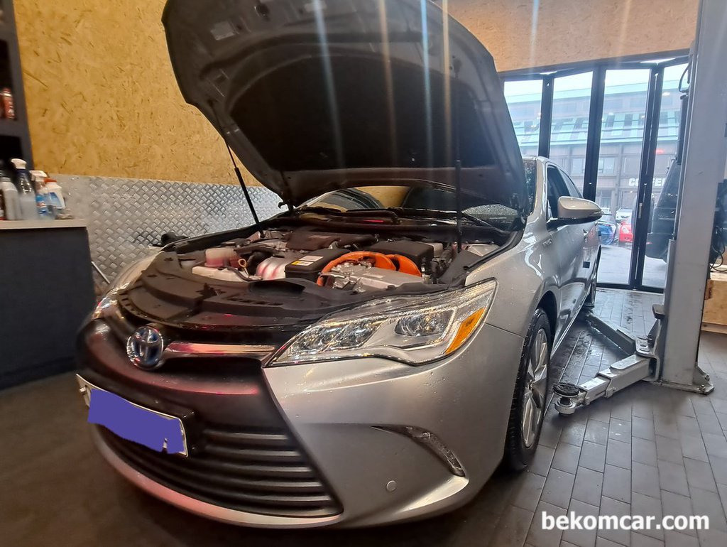 도요타 캠리 엔진오일 교환 및 누유세척|贝科姆汽车 (bekomcar)