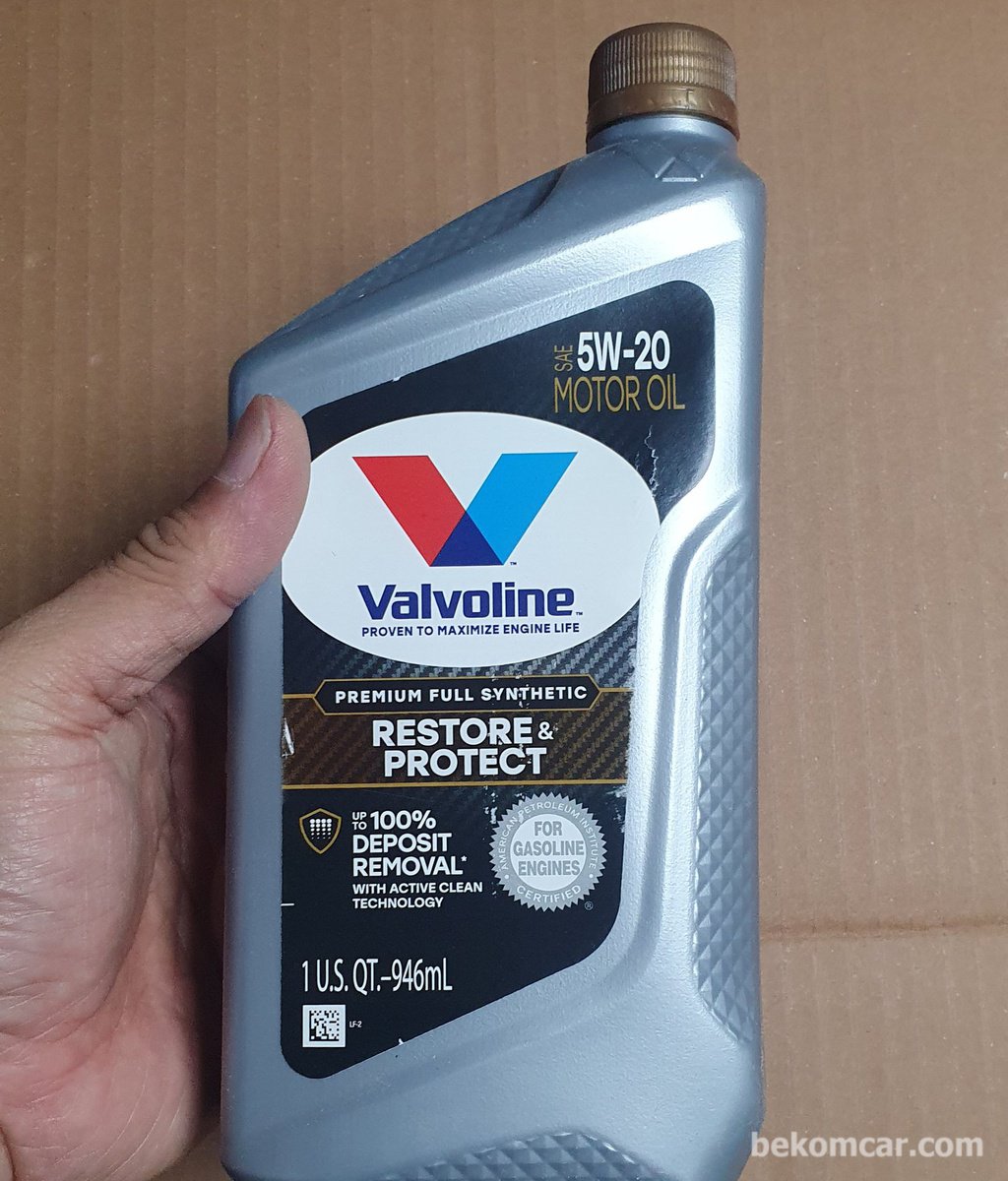 발보린 엔진오일 RESTORE & PROTECT 5W-20|بيكومكار (bekomcar)