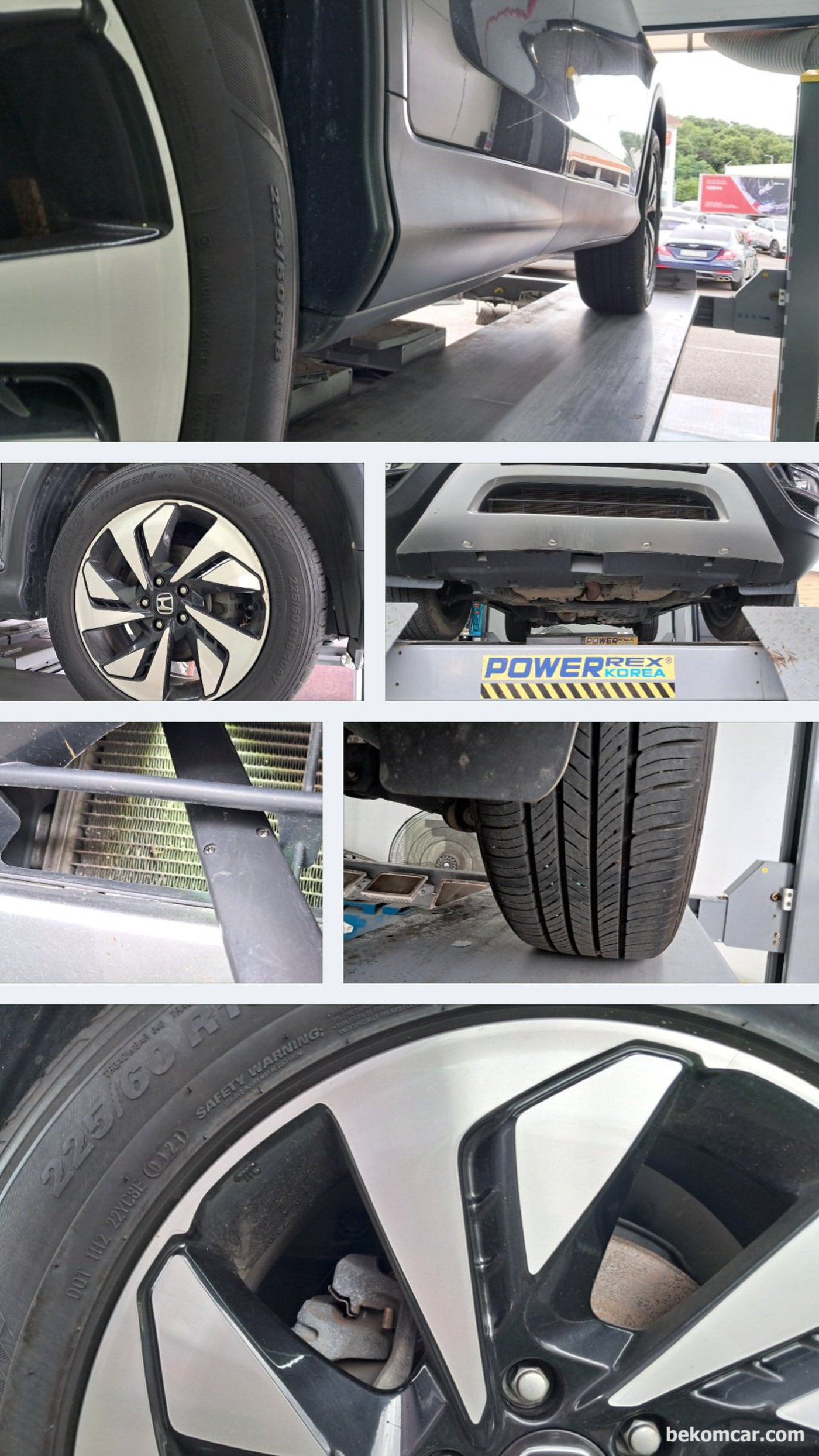 베콤카의 중고차구매전 점검은 혼다의 대표적인 SUV인 혼다 CRV AWD 차량이다. 중고차 구매전 점검이다. 사진들을 기록으로 남긴다|베콤카 차량정밀진단