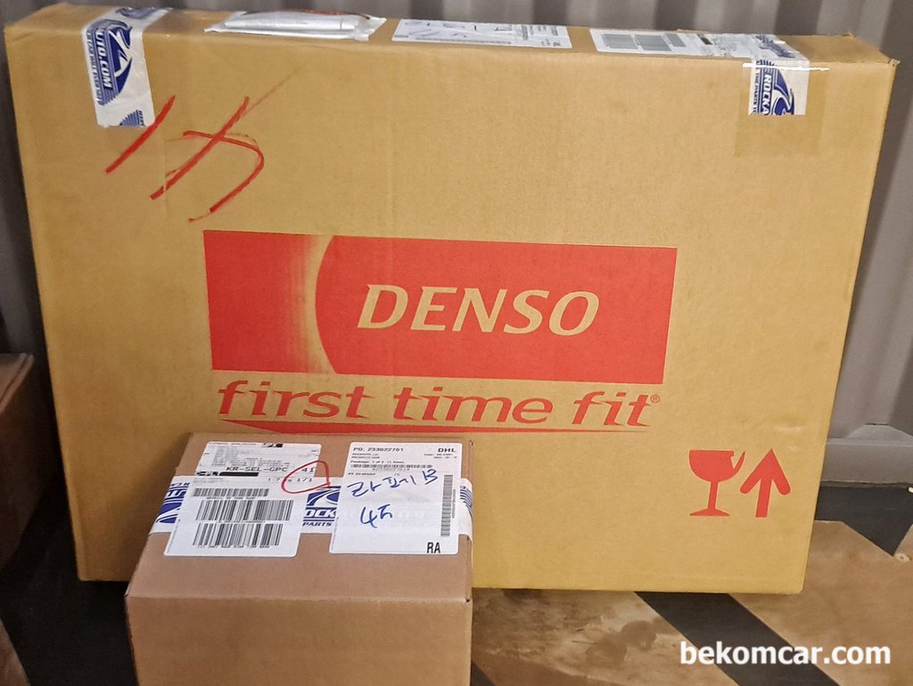 혼다 시빅 8세대 1.8L OEM 덴소 라디에이터 도착|ベコムカー (bekomcar)